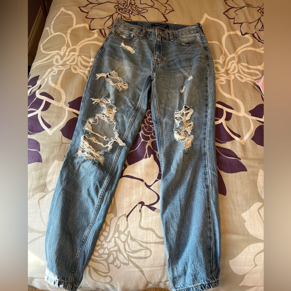 Aeropostale size 0 mom jeans